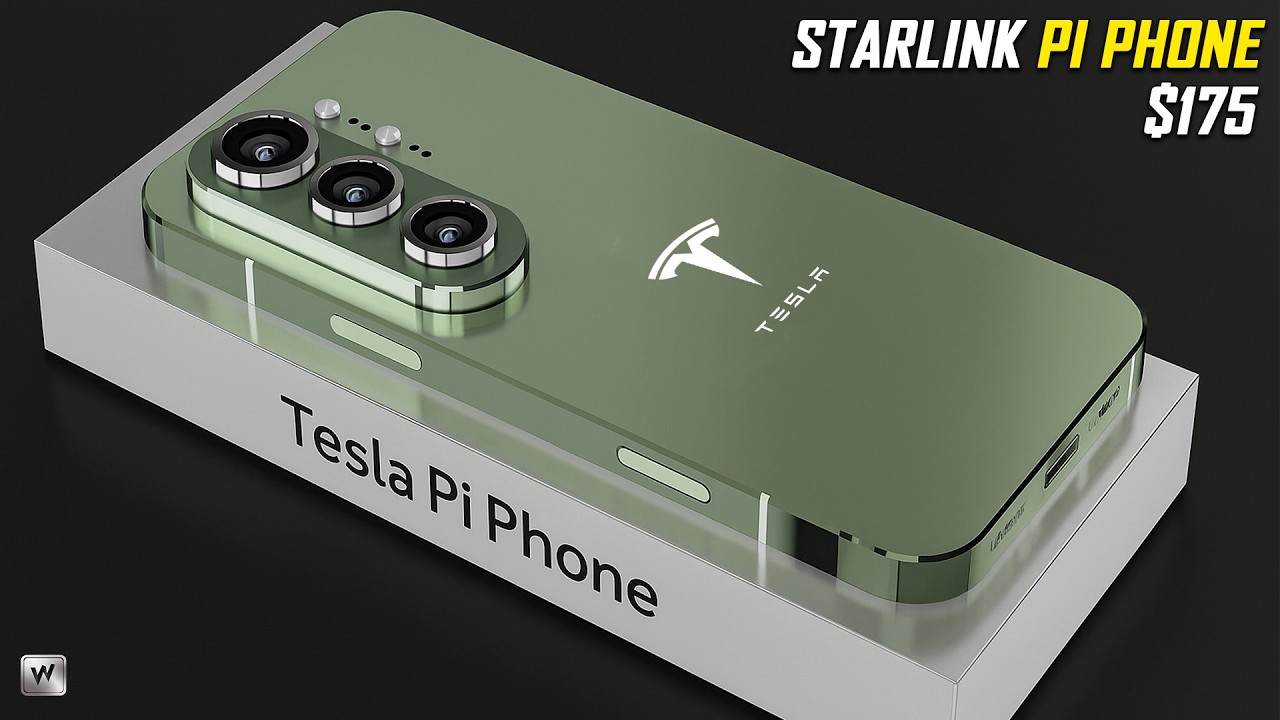 BREAKING: Tesla Launches $175 Pi Phone with Solar Charging & Starlink – Apple in Panic Mode? – Elon Musk has officially launched the Tesla Starlink Pi Phone 2026 — packed with solar charging and global Starlink satellite connectivity — for an unbelievable price of just $175. With features that rival and even surpass today’s top smartphones, Apple may finally have met its match.